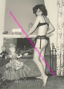 LINDO SUJETADOR MUJER, CINTURÓN DE LIGA Y NYLON 5x7 FOTO BP-32 - Imagen 1 de 1