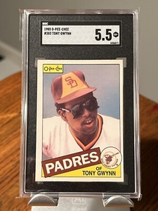 1985 O-Pee-Chee Tony Gwynn #383 SGC 5.5