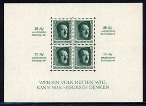 Germania 1937 Congresso a Norimberga Scott# B106 gomma originale come nuova mai incernierata π₯ - Foto 1 di 2
