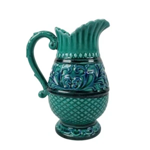 Vintage Lefton Ceramic Pitcher Jug Ewer 1970 Mid Century Modern MCM Stamped 4553 - Picture 1 of 6
