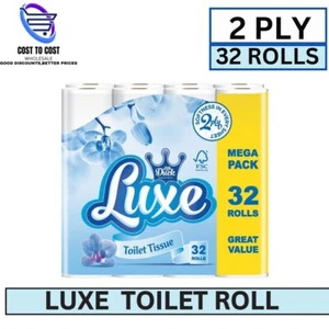Luxe Toilet Tissue Mega Pack 32Rolls 2 Ply - Picture 1 of 1