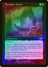Parallax Nexus FOIL Nemesis PLD Black Rare MAGIC THE GATHERING CARD ABUGames