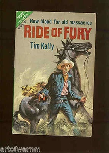 M-106  RIDE OF FURY-Tim Kelly &THE BLIND TRAIL- Reese Sullivan   SB Ace Dbl - Picture 1 of 2