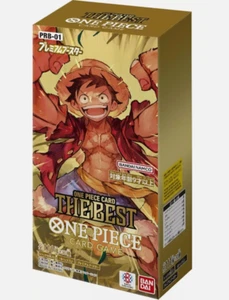 One Piece Japanese PRB-01 The Best Booster Box US SELLER - Picture 1 of 1