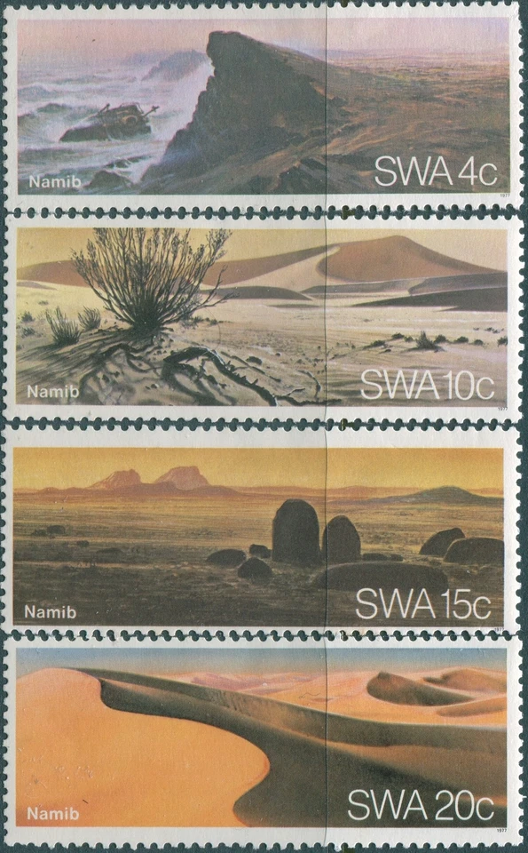 South West Africa 1977 SG297-300 Namib Desert set MLH - Image 1 of 1