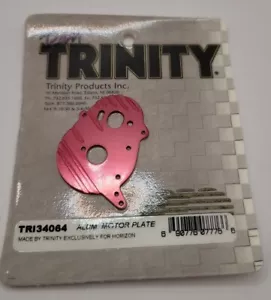 Trinity Milled Motor Plate Red Anodized Aluminum Team Losi Mini T 1.0 1TRI34064 - Picture 1 of 1
