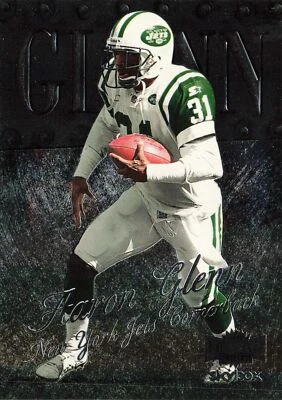 Aaron Glenn #111 1999 SkyBox Metal Universe New York Jets Near Mint or Better - Image 1 of 2