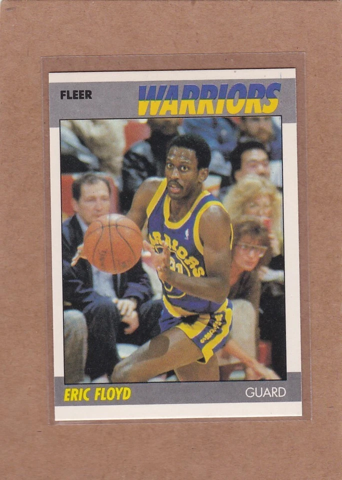 1987-88 FLEER BASKETBALL ERIC SLEEPY FLOYD #39 WARRIORS NMMT *A33499 - Image 1 of 1