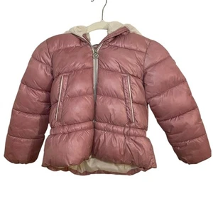 Michael Michael Kors Pink Puffy Coat Girls size 6x - Picture 1 of 5