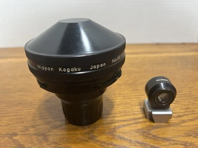 Raro Nikon F/8 ojo de pez Nikkor Nippon Kigali de Japón Foto 1 de 4