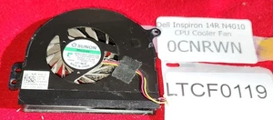 PBOX018-LTCF0119 - Ventilador CPU DELL 1464 1564 MF60100V1-Q030-G99 0CNRWN CNRWN - Imagen 1 de 4