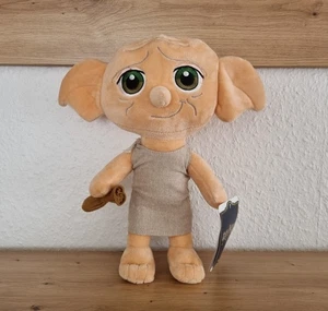 Plüschtier, Dobby, Harry Potter, Hauself, creme-beige, ca. 29 cm, Neu - Bild 1 von 8
