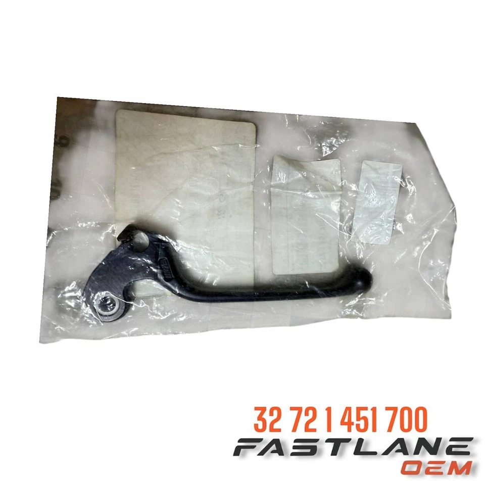 BMW K1/K100/K100LT/K100RS 1985-2001 LH palanca de mano negra nueva OEM 32 72 1 451 700 Foto 1 de 4