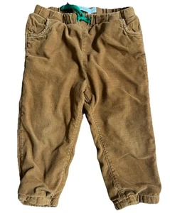 Baby Boden Pants - 9- 12 months - Corduroy w/ striped lining, Dog on back - Picture 1 of 6