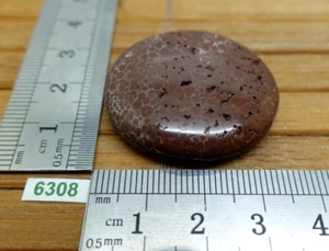 MARGARITA / OOLITE d'Allemagne pierre plate naturelle de qualité 14,5g galet - Picture 1 of 3