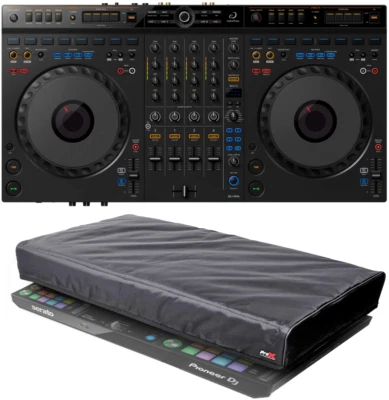 AlphaTheta DDJ-GRV6 DJ controller 4channel + ProX XB-DDJ1KCOVER Protective Cover - Image 1 of 4