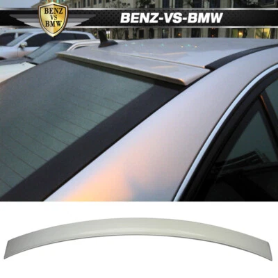08-14 Benz W204 C-Class OE Roof Spoiler Painted #744#775 Iridium Silver Metallic - Изображение 1 из 4