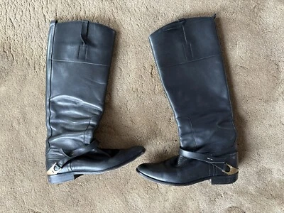 RARO 🔥Golden Goose Deluxe Botas de Equitación Ecuestres Cuero Talla 39 Italia Charlie Foto 1 de 4