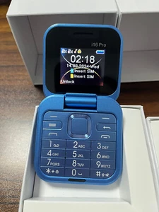 Unlocked 2025 New Mini Flip Mobile Phone Dial GSM Cellphones Dual SIM Card - Picture 1 of 15