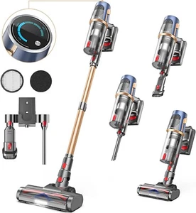 Cordless Vacuum Cleaner, 30Kpa Vacuum Cleaners for Home, Max 50Mins Runtime, Ant - Picture 1 of 8
