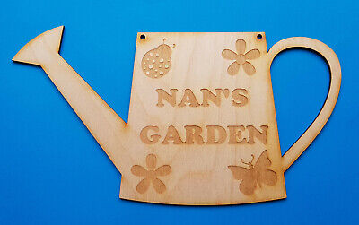 Wooden Garden Sign Plaque Nan's Grandad's Mum's Dad's Novelty Gift Wall Hanging • 4.19£