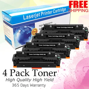 4PK 046H Laser Toner For Canon CRG 046H BK imageCLASS MF735Cdw MF733Cdw 1254C001 - Picture 1 of 3