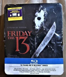 Friday the 13th: The Complete Collection (Blu-ray Disc, 2013; 10-Disc Set) NEW - Picture 1 of 12