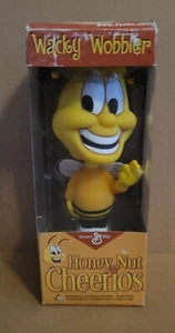 FUNKO Wacky Wobbler HONEY NUT CHEERIOS Bobble Head BuzzBee BEE Nodder Figure - Picture 1 of 6