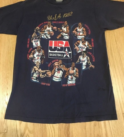 Vintage Dream Team Usa Basketball Cotton Best Gift For Men Women Size S - 3XL Cover
