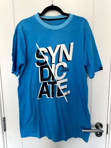 Syndicate Ski/Snowboard Tall Fit 'Peace' T-Shirt, Blue, XXL - Picture 1 of 4