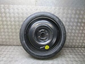 2009-12 TOYOTA AVENSIS 2L 5 STUD 17 '' SPACE SAVER WHEEL AND TYRE T145/70D17 OEM