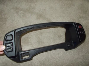 Honda Prelude 1989 Instrument Cluster Trim Bezel OEM - Black - Picture 1 of 7