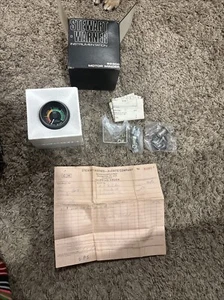 vintage Stewart Warner Motor Minder Gauge 82300 NIB NOS 1971 - Picture 1 of 8