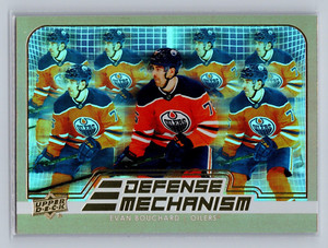 2022-23 Series 1 Defense Mechanism Gold #DM-3 Evan Bouchard - Edmonton Oilers