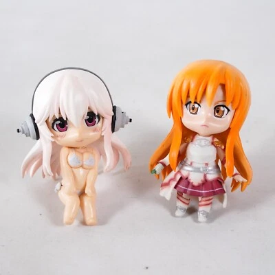 Figura de acción Sword Art Online Nendoroid Asuna Super Sonico Good Smile Company Foto 1 de 4