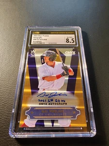 2022 Onyx Premium Sal Frelick Inscriptions Auto #'D 2/5!!! Milwaukee Brewers - Picture 1 of 2
