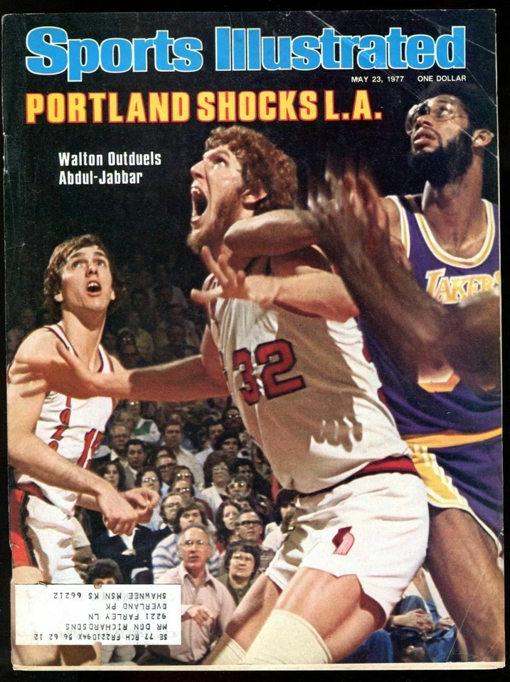 Sports Illustrated May 23, 1977 Blazers Bill Walton Lakers Kareem Abdul-Jabbar - Image 1 of 1