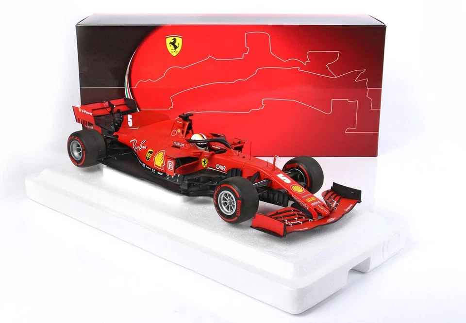 1:18 2020 Sebastian Vettel -- #5 Scuderia Ferrari SF1000 -- BBR F1 - Image 1 of 4