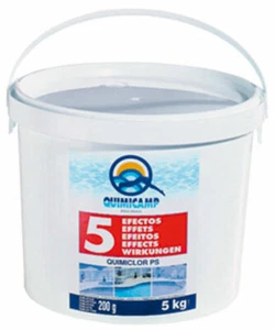 Quimiclor 5 efectos tabletas 200 gr Quimicamp 5Kg - Imagen 1 de 1