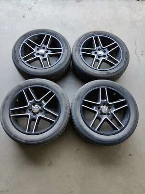 4 x Jeep 7J x 18H2 5x114 ET42 05189434AB COMPASS KOMPLETTRÄDER SOMMERREIFEN - Bild 1 von 4