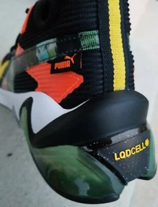 Puma LQDCELL Origin Scary Cat Holographic Gr. 9 Sneaker Black/Dandelion/Nrgy Red - Bild 1 von 12