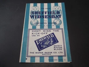 SHEFFIELD WEDNESDAY V DONCASTER ROVERS COUNTY CUP 10 MARCH 1945 - Picture 1 of 1