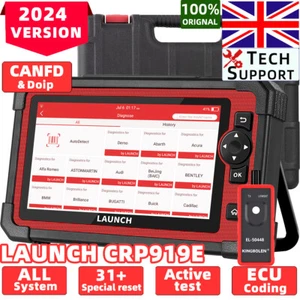 2025 LANZAMIENTO CRP919E bidireccional todo sistema OBD2 escáner herramienta de diagnóstico de automóvil - Imagen 1 de 12