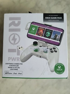 RiotPWR - Cloud Game Controller for iOS (Xbox Edition) - White - Image 1 of 4