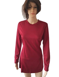 WOMENS PIXIE DIAMOND LONG SLEEVE SHIFT RED DRESS UK 14 BRAND NEW £10.49 - Picture 1 of 4