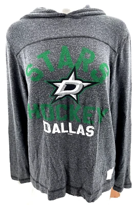 NEW NHL Dallas Stars Hockey Gray The Original Retro Brand Sweatshirt Women's L - Image 1 of 4
