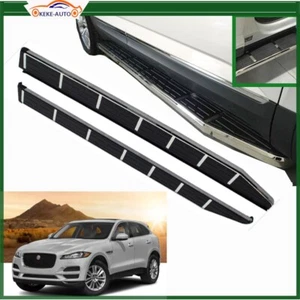 estriberas peldaños laterales pedales barra Nerf aptos para Jaguar F PACE F-PACE 2016-22 - Imagen 1 de 4
