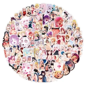 100 Sexy Legs Anime Girls Waifu Women Vinyl Stickers Hentai Ahegao Feet Decals - Picture 1 of 11