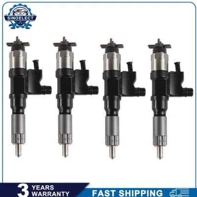 4件装燃油喷射器095000-5471适用于2001-2007年五十铃NPR-HD NPR 4HK1 095000-8901 — 第 1/4 张图片