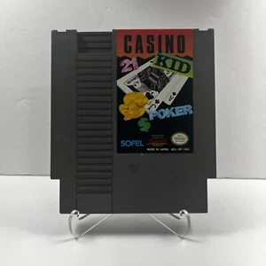 Casino Kid NES Cartridge Cleaned Tested - Picture 1 of 2
